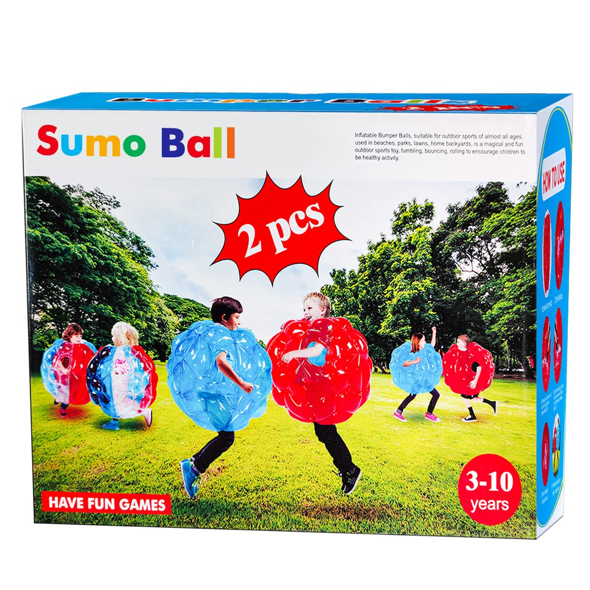 Sumo Ball for Kid, Bumper Balls for Kids, Kids Sumo Balls, Sumo Bubble Ball for 