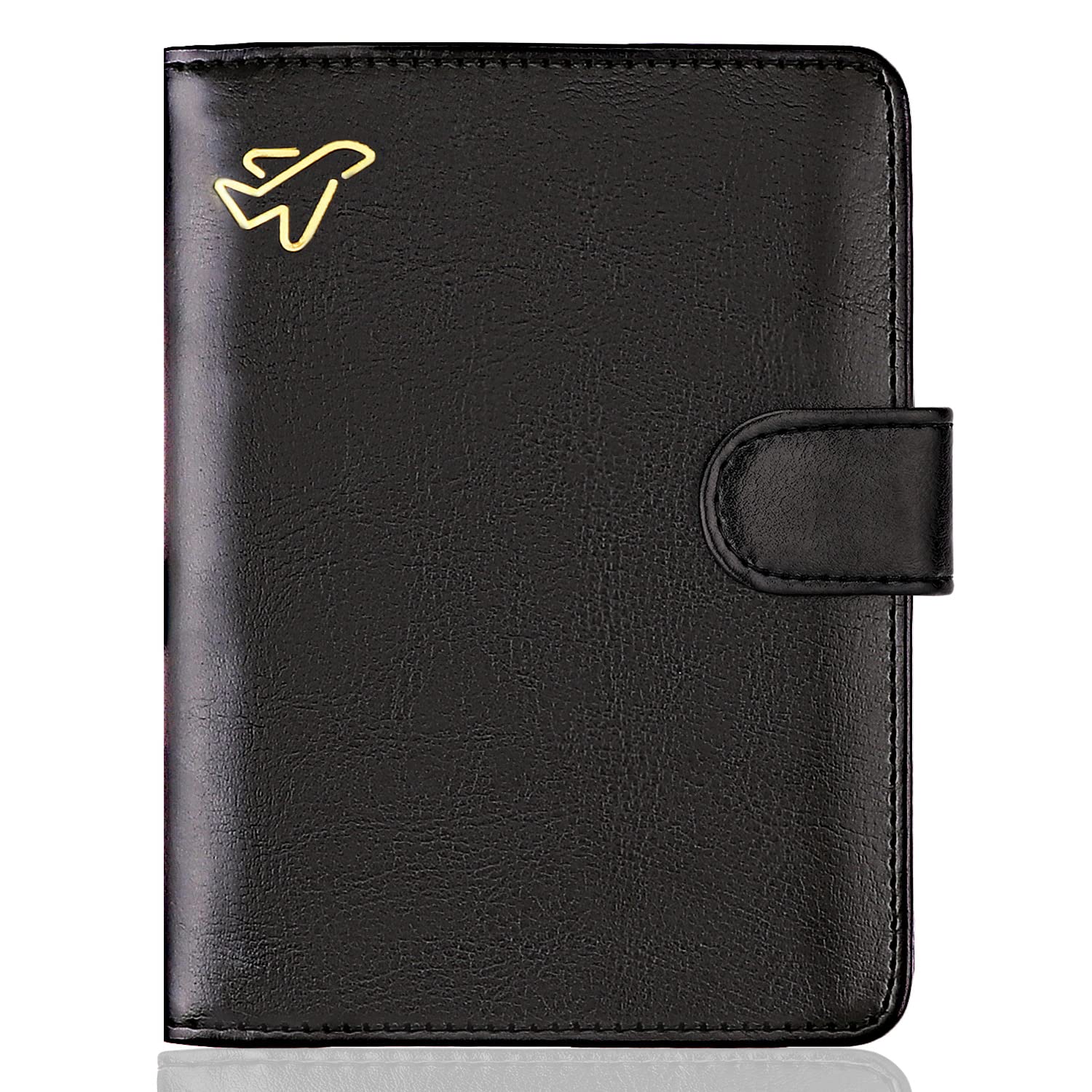 WALNEW Passport Holder Cover Case Travelling Passport Cards Carrier Wallet Case