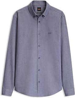 Boss Men's Shirt Long Sleeve Cotton 50519707
