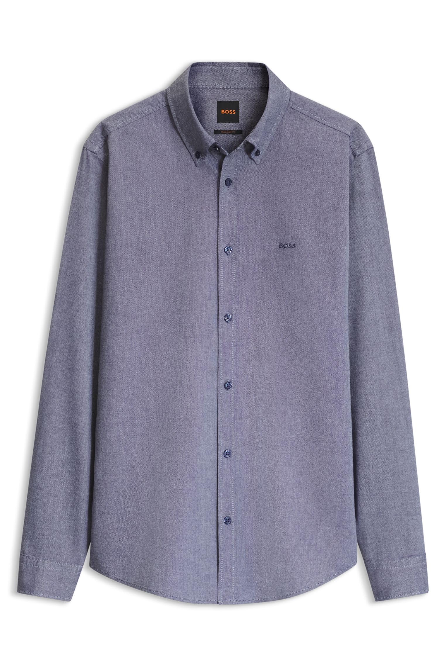 Boss Men's Shirt Long Sleeve Cotton 50519707