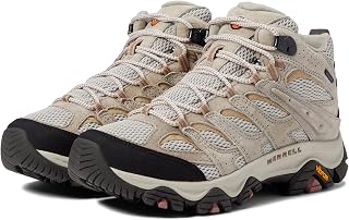 Merrell Moab 3 Mid Women's Waterproof Hiking Shoes - Grey Dark