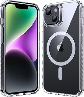 Supdeal Transparent Magnetic Case for iPhone 13/14, Transparent