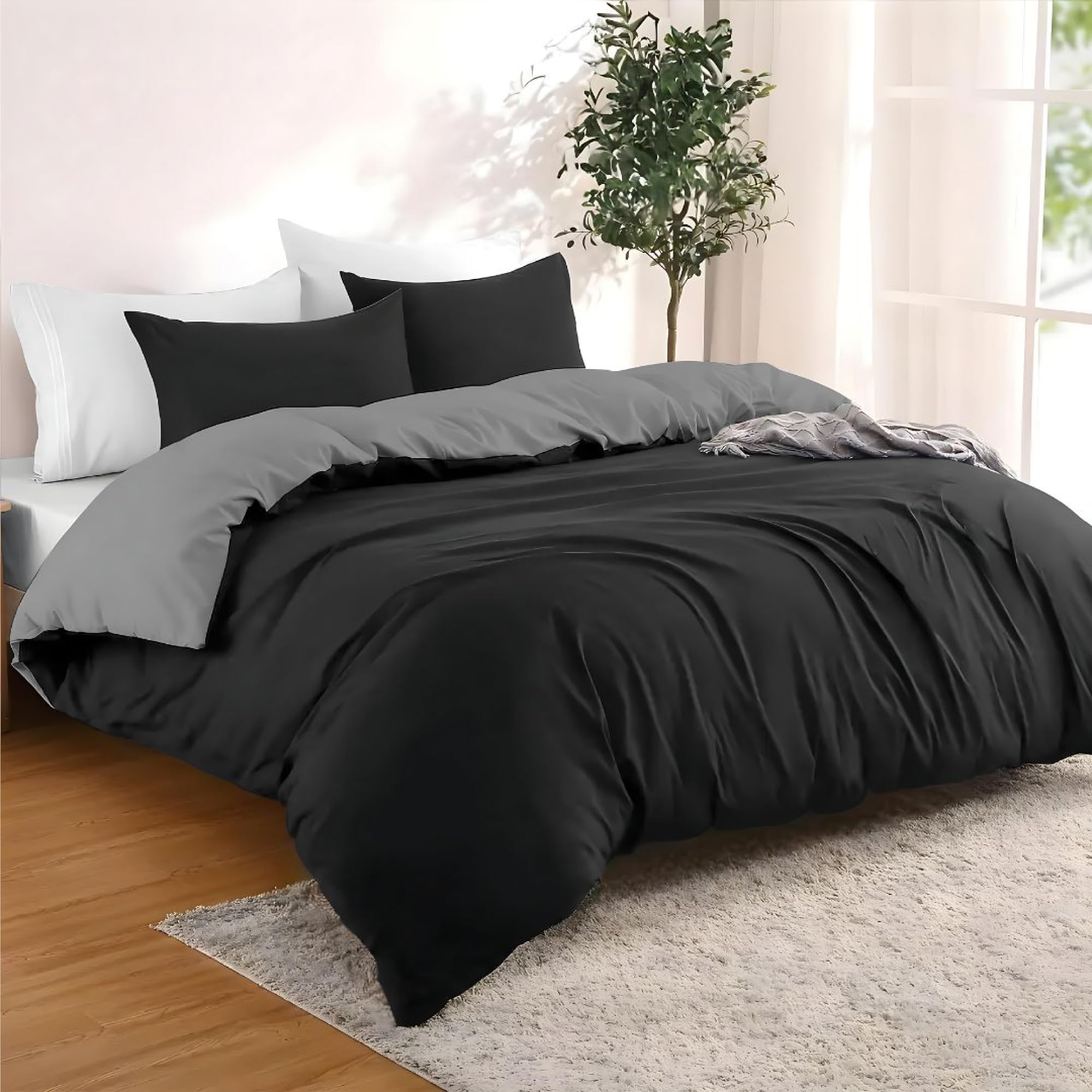 Dreamzie - Bed Linen 220 x 240 cm with 2 Pillowcases 80 x 80 cm