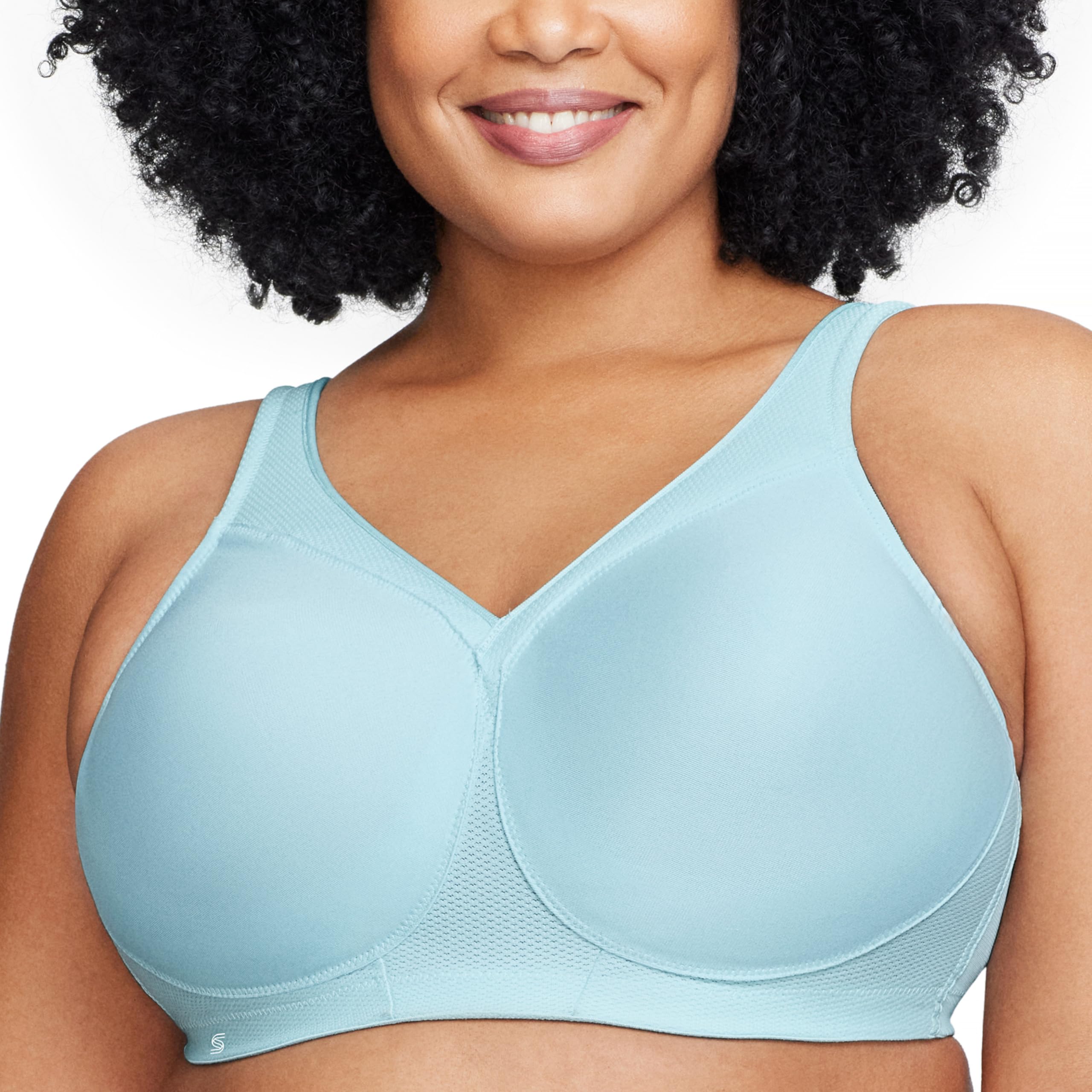 Glamorise Magiclift Seamless Sports Bra Wirefree #1006 Women's Sports Bra (Pack 