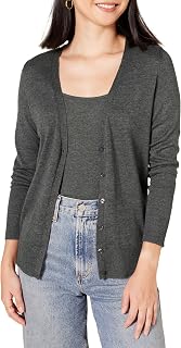Amazon Essentials Women's Lightweight Cardigan Sweater