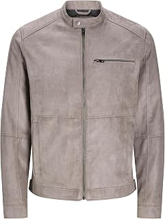 JACK & JONES Synthetic Leather Jacket Synthetic Leather Jacket