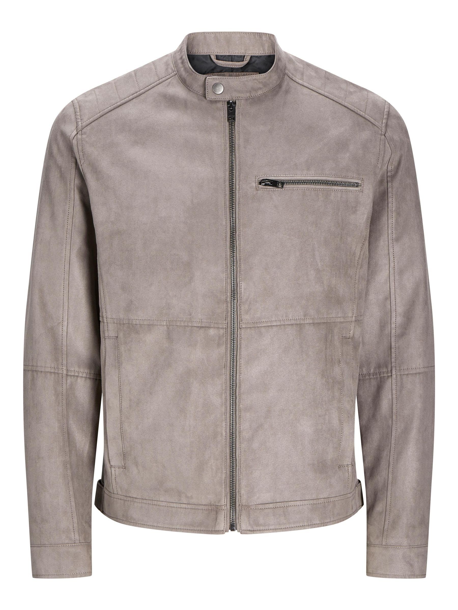 JACK & JONES Synthetic Leather Jacket Synthetic Leather Jacket