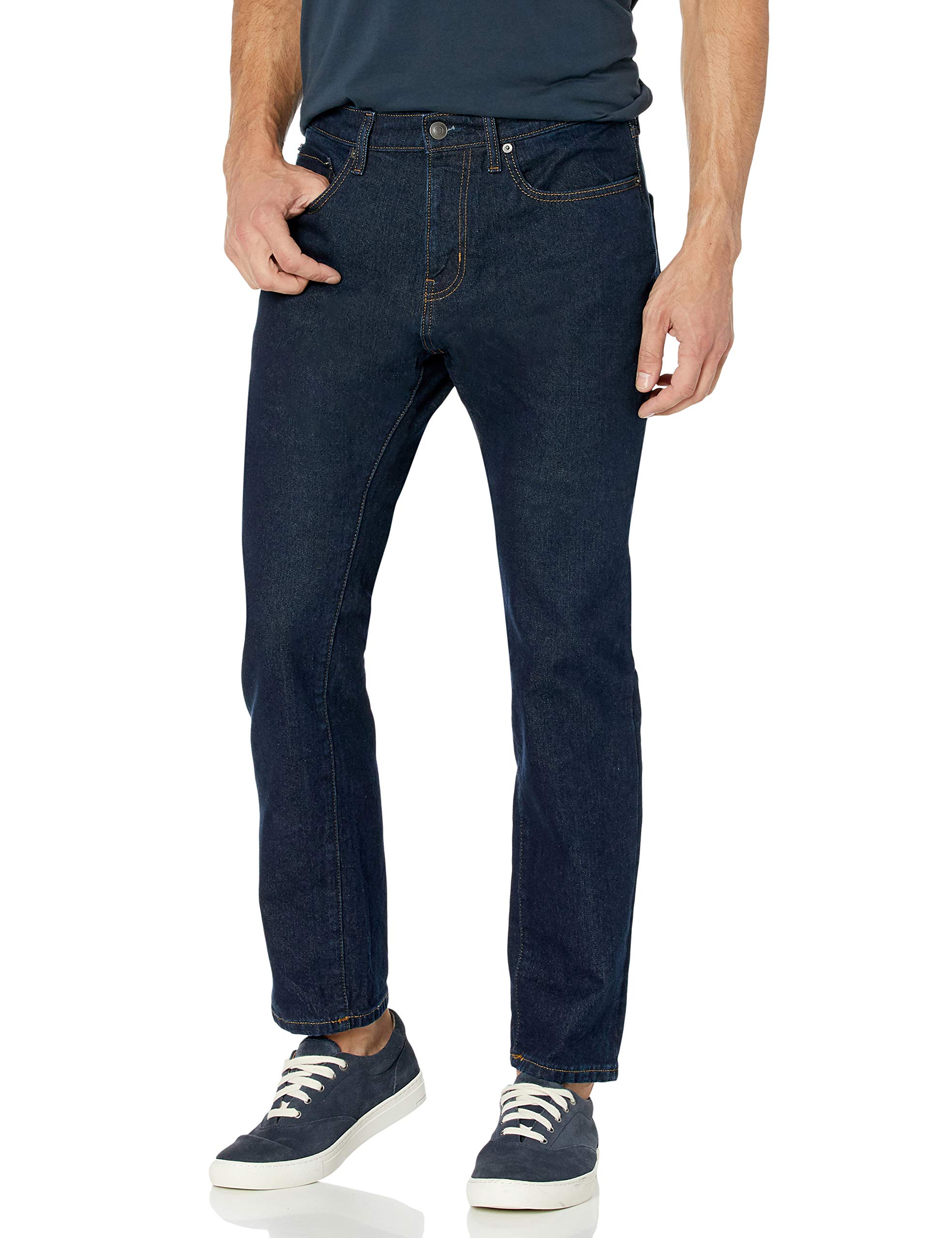 Amazon Essentials Men's Relaxed-Fit Stretch Jean (Available in Big & Tall) - Dis