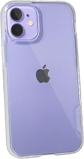Smartish Apple iPhone 12 Mini (5.4") Slim Case Protective Cover - Gripmunk [Lightweight + Protective] Slim Cover - Nothin'To Hide Transparent