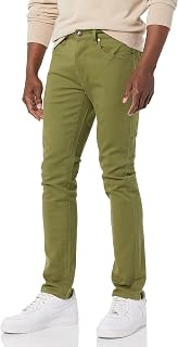 Amazon Essentials Pantalones Informales de Estilo Chino, Elásticos y de Corte Clásico Hombre