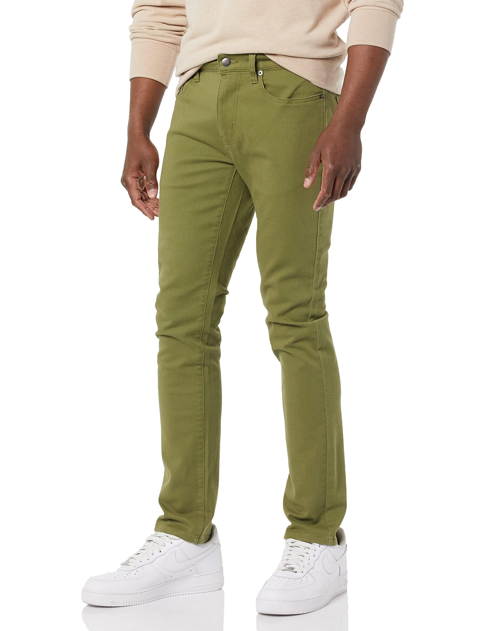Amazon Essentials Pantalones Informales de Estilo Chino, Elásticos y de Corte Cl