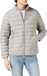 Amazon Essentials Men’s Lightweight, Water-Resistant Buffer Jacket, Packable