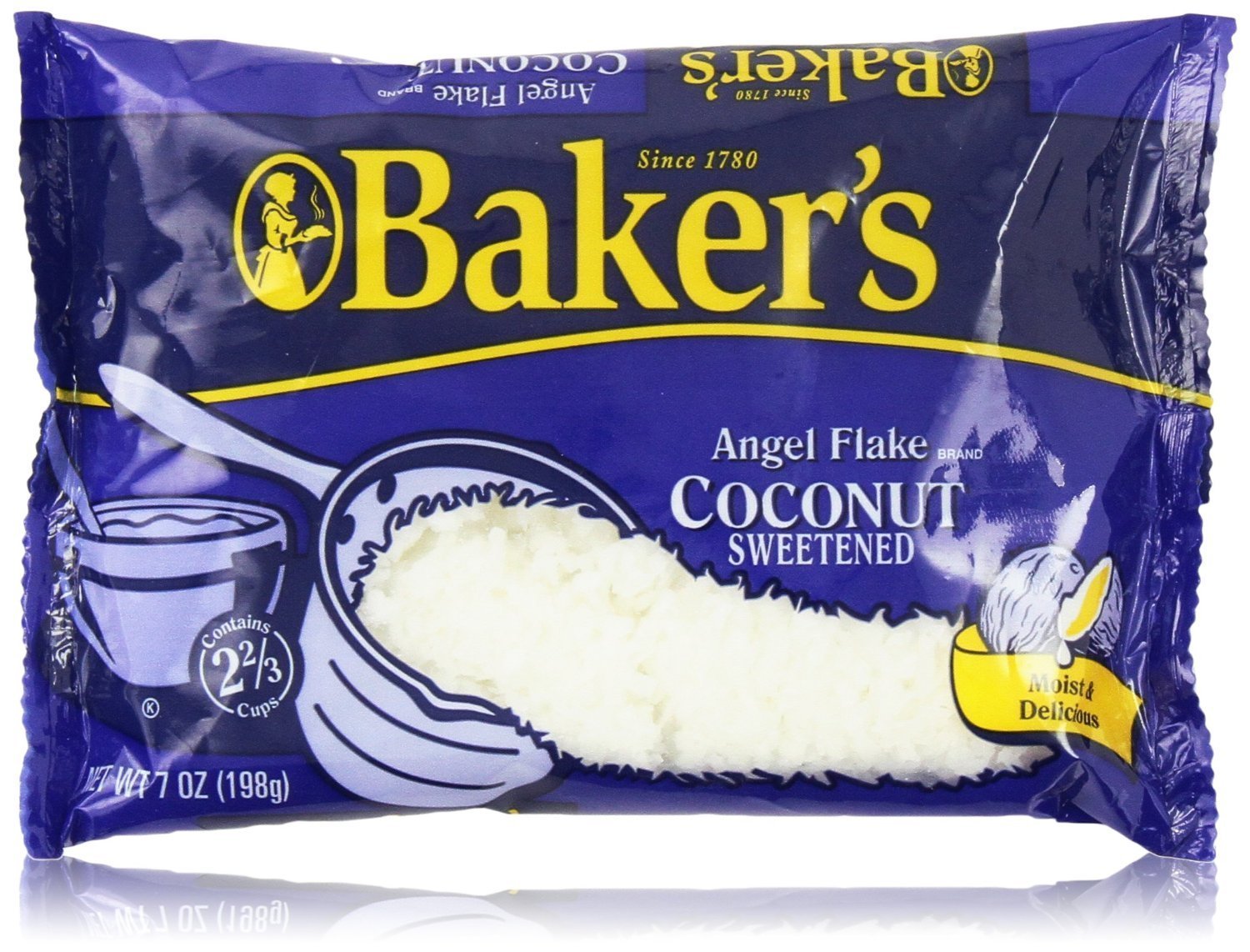Baker's Angel Sweet Coconut Flake (2 pack) 7-oz each bag