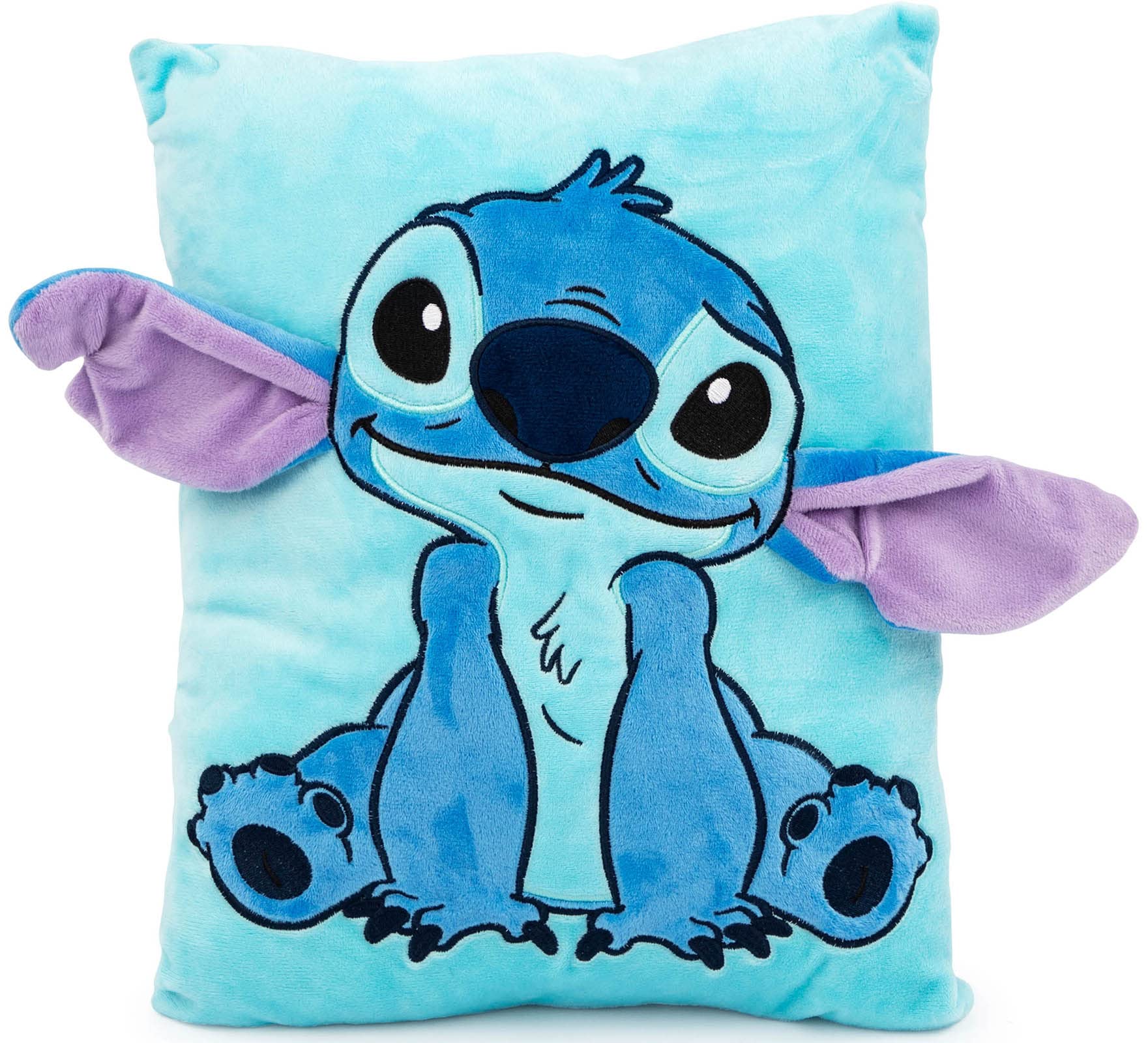 Disney Lilo & Stitch 3D Snuggle Pillow - Super Soft – Measures 15 Inches (Offici