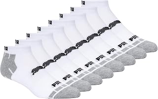 PUMA mens Men's 8 Pack Low Cut SocksRunning Socks