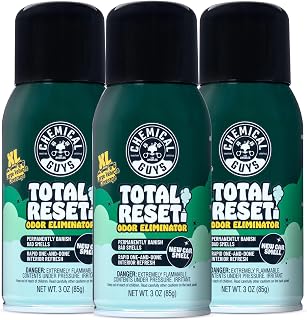 Chemical Guys, Odor Neutralizing Fogger 3 Pack, New Car Smell, 3 oz | Set-and-forget foggers tackle smoke, pet, gym and food odors, refreshing the whole interior in one pass, three pack