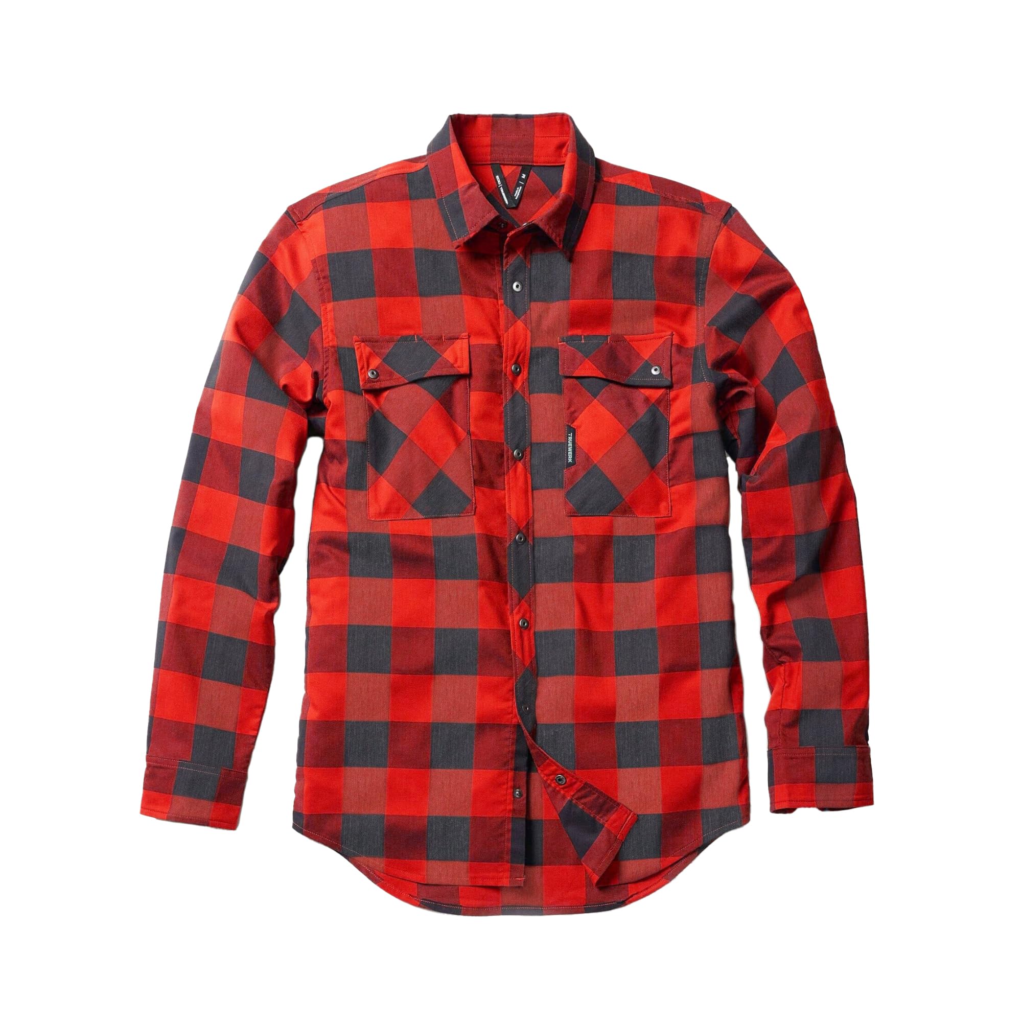 TRUEWERK Flanella Tech Uomo, Controllo Buffalo, XX-Large