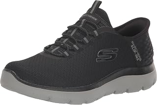 Skechers Uomo Slip-Ins Summits Scarpe da Ginnastica di Alta Gamma, Black/Black