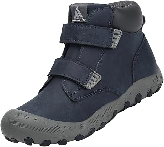Mishansha Hiking Shoes for Children Non-Slip Boys Girls Trekking Boots Lightweight Sports Sizes 7-5 UK