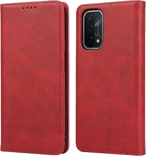 【Hamany】対応 oppo A54 5G ケース 手帳型 オッポa54 ケース カード収納 OPG02 カバー -ヴィンテージレッド