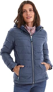 Killtec Skane Wmn Quilted Jckt A Women's Down Jacket with Detachable Hood with Zip