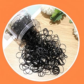 Pack of 600 Small Disposable Hair Bands for Women Ponytail Holder Accessories