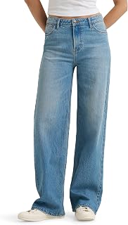Wrangler Womens Women's Mid Rise Loose Straight JeanJeans
