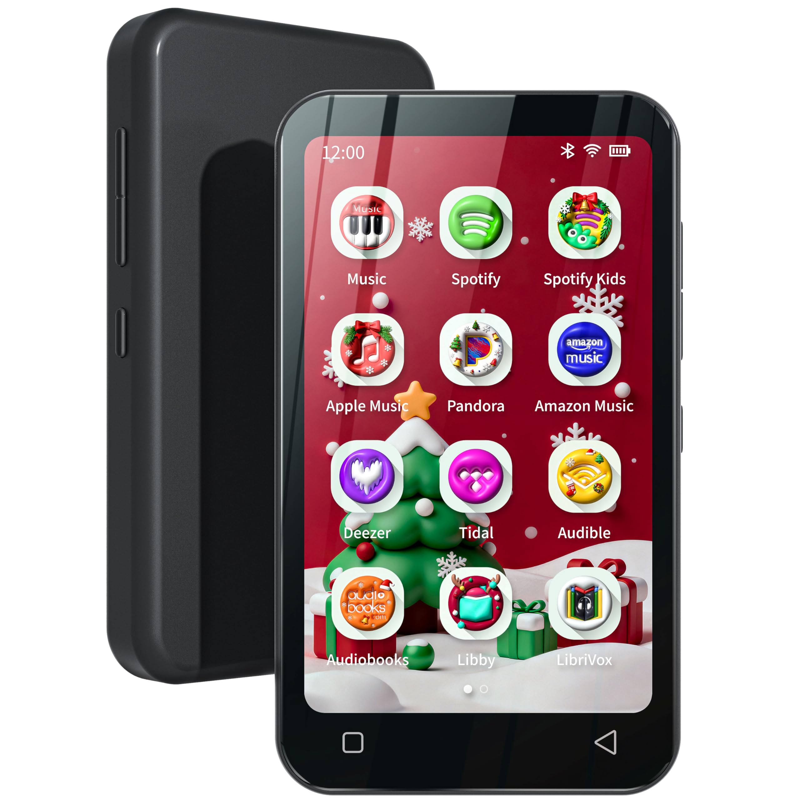 80GB Kids MP3 Player with Bluetooth and WiFi, Parental Controls, Pre-Installed S