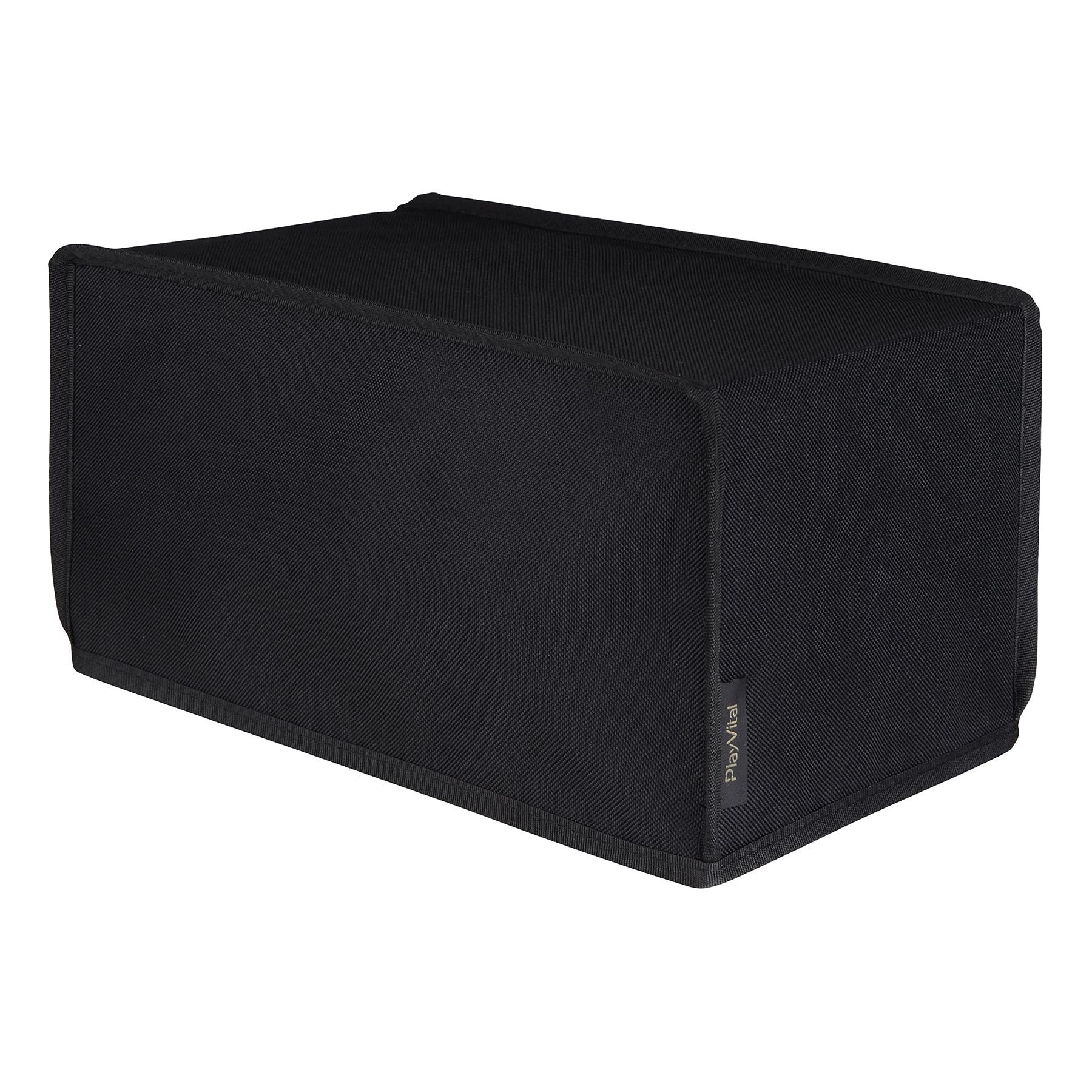 PlayVital Black Nylon Horizontal Dust Cover for Xbox Series X Console, Soft Neat