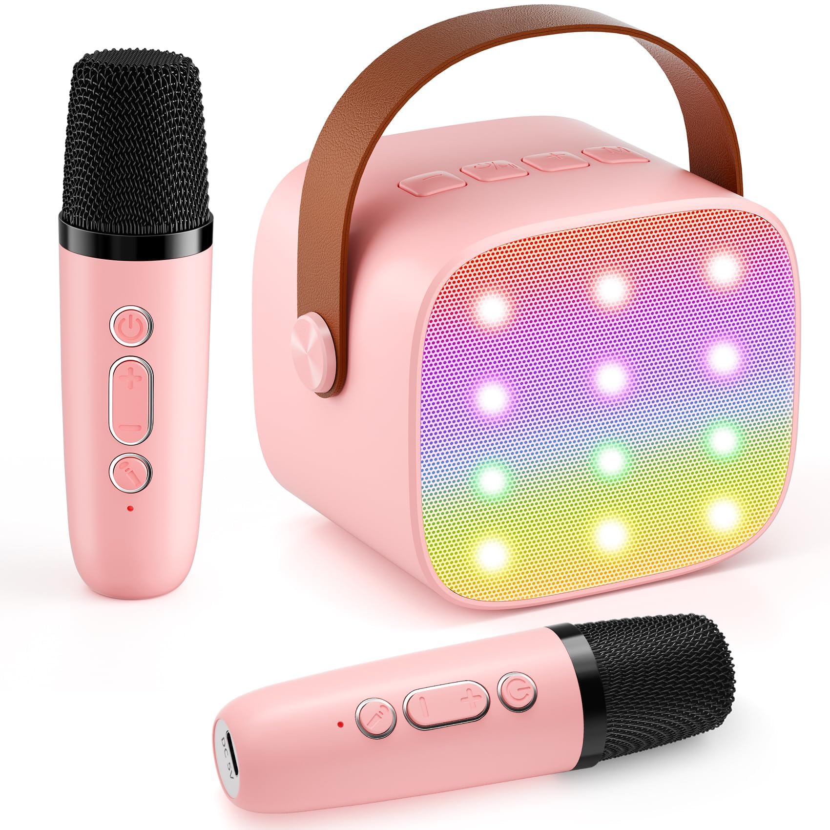 Mini Karaoke Machine, 2026 TOP Kids Portable Bluetooth Karaoke Machine | For 3 4