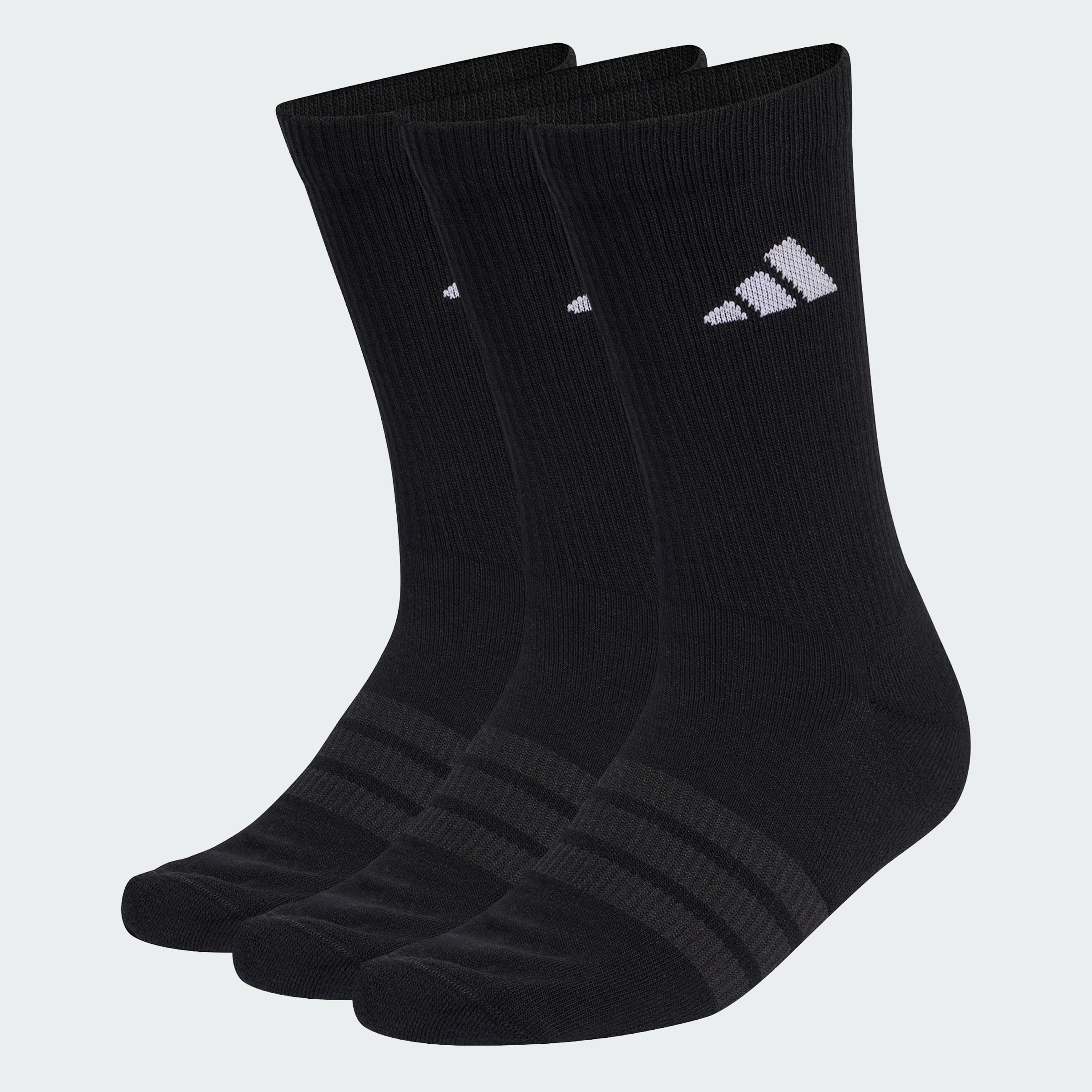 adidas Unisex Adult Cushioned Sportswear Crew Socks 3 Pair Pack Socks