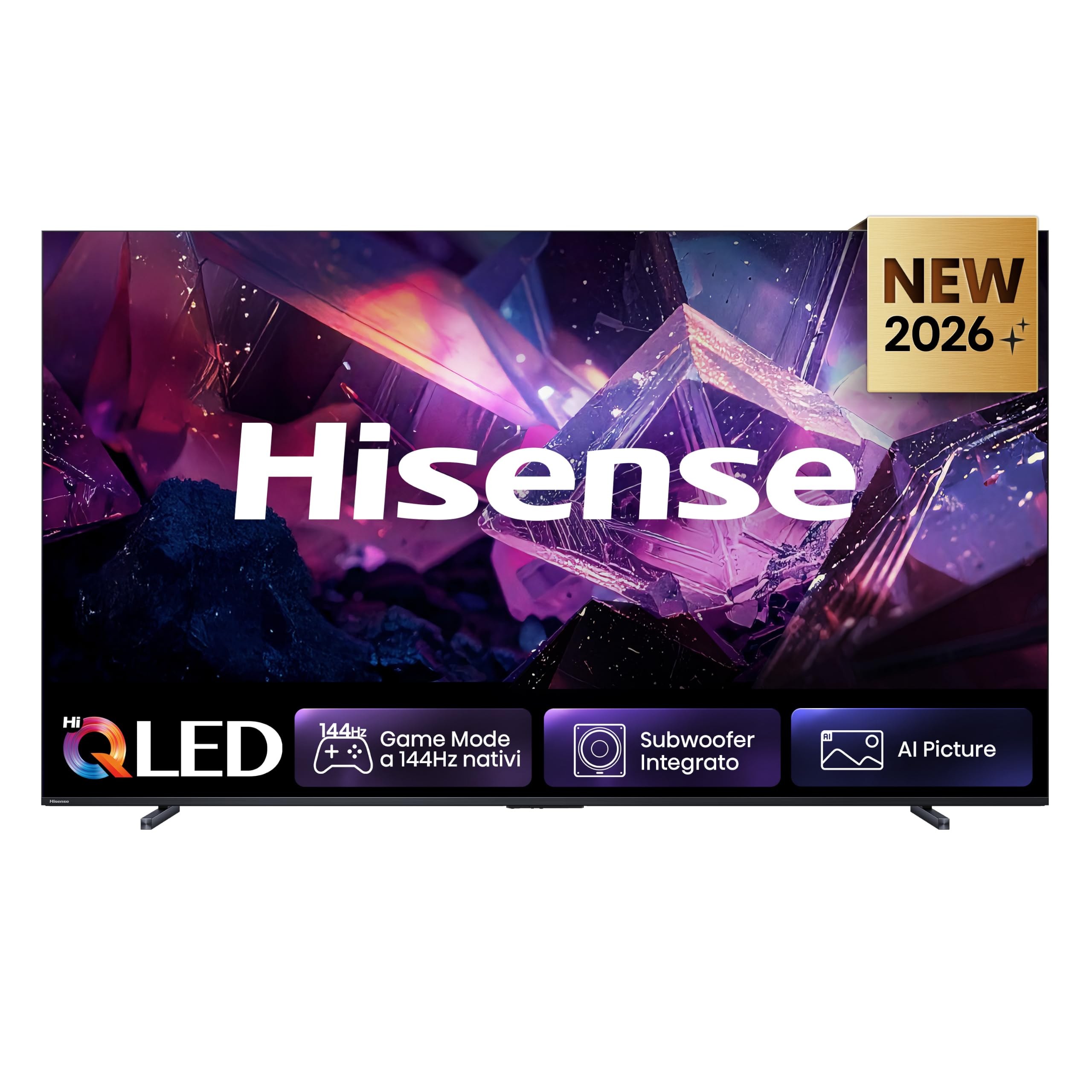 Hisense QLED 144Hz 100" 4K 100E7S PRO Smart TV