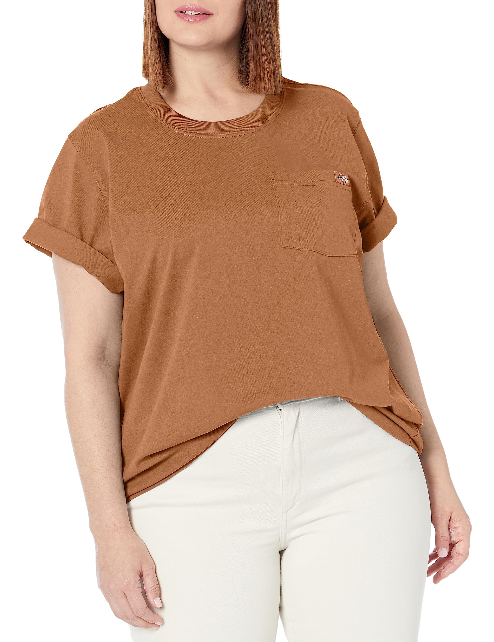 Dickies Plus Size Short Sleeve Heavyweight T-Shirt T-Shirt Women