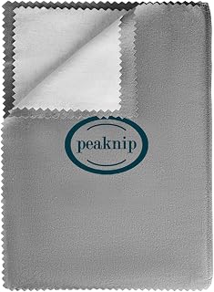 Peaknip Extra-Large Polishing Cleaning Cloth Pure Cotton Made in USA for Gold, Silver, and Platinum Jewelry, Eco Friendly Large Cleaner Cloth 11 x 14 in. Keeps Jewelry Clean and Shiny