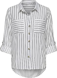 Only ONLY Asmin Wvn Noos T-Shirt L/S Women's Shirt (Pack of 1)