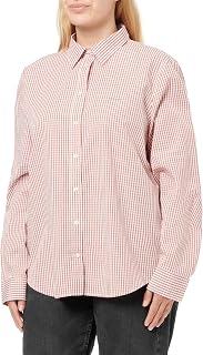 GANT Reg Poplin Gingham Women's Elegant Shirt
