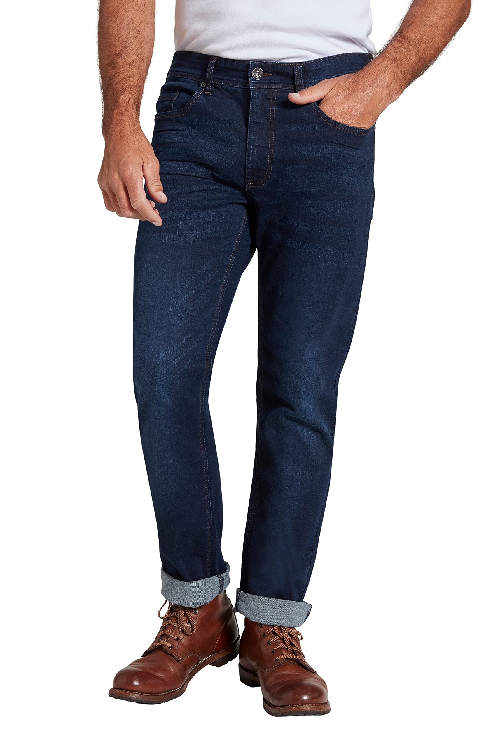 JP 1880 Herren Jeans Jeans, Flexnamic®, Straight Fit, Bis Gr. 72/36