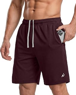 NY Threads Mens Sports Shorts Quick Dry Loose Fit Lightweight Running Workout Gym Shorts with Pockets