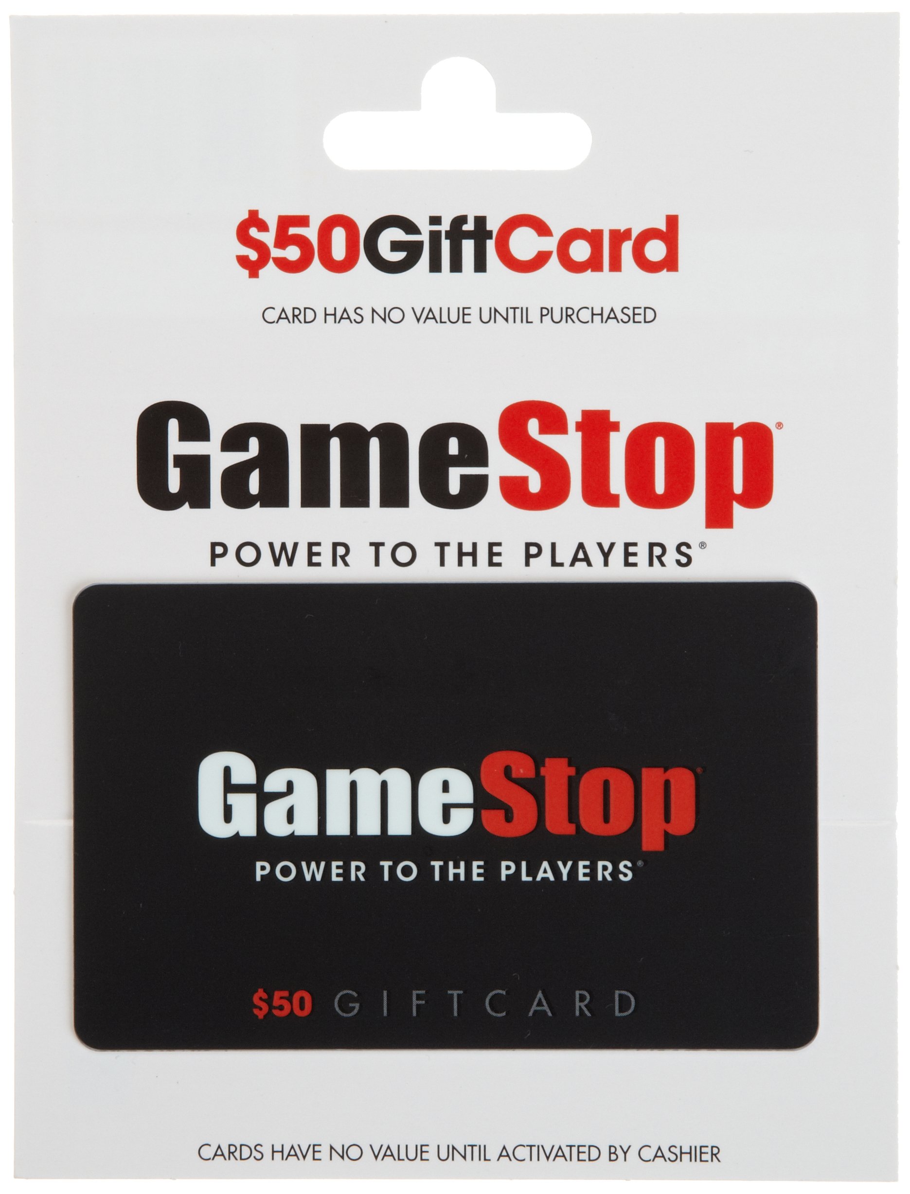 GameStop Physical Gift Card - $50