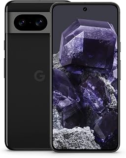 Google Pixel 8 5G,US Version, 128 GB Obsidian - Unlocked (Renewed)