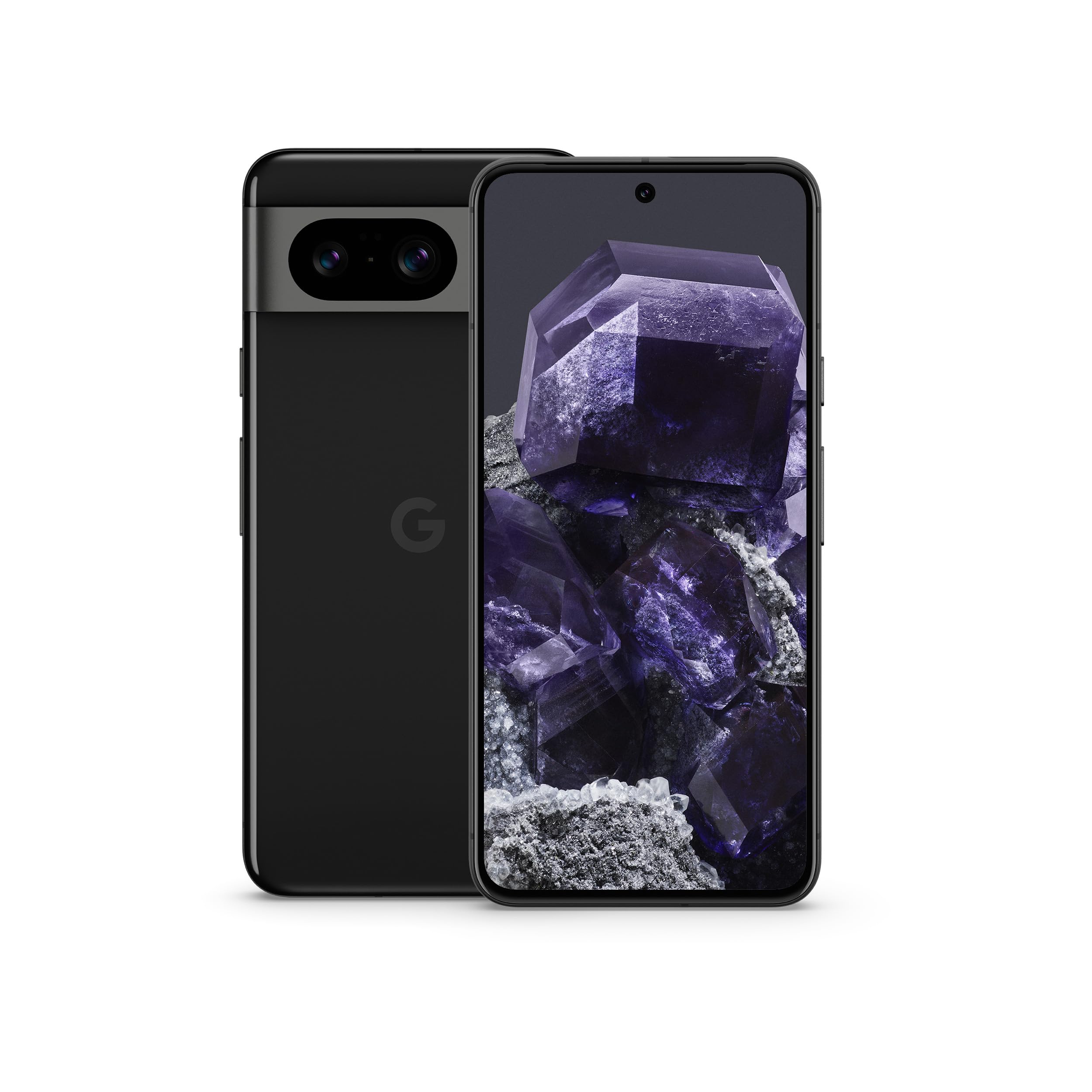 Google Pixel 8 5G,US Version, 128 GB Obsidian - Unlocked (Renewed)