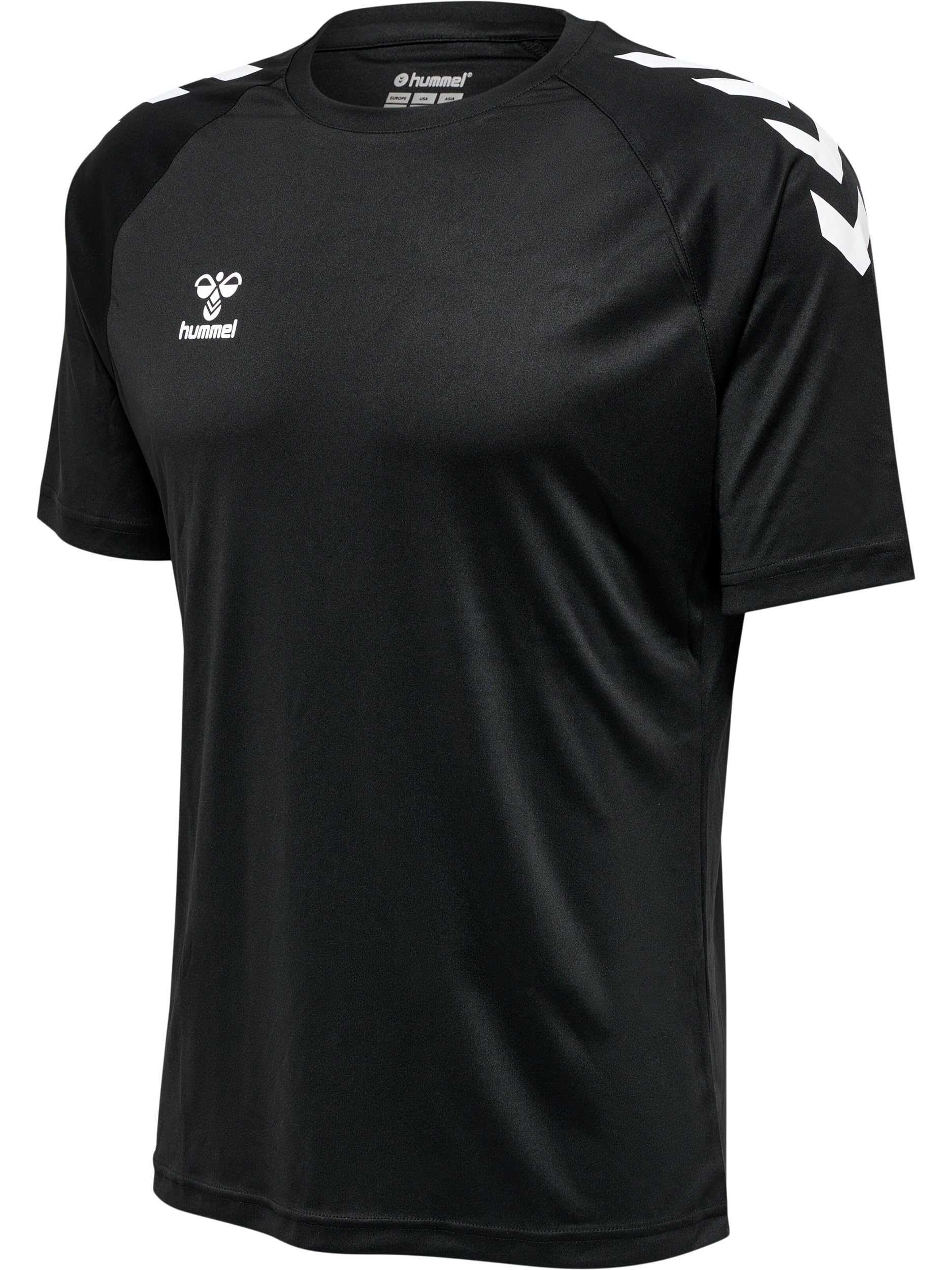 hummel T-Shirt Weiß Blau, L Herren T-Shirt Unisex – Adult