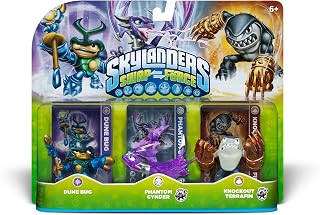 Skylanders SWAP Force Triple Character: Dune Bug, Phantom Cynder, Knockout Terrafin