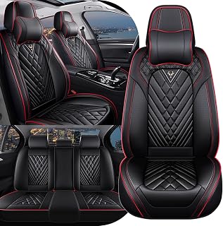 Car Seat Cover for Nissan Frontier 2000-2026,Nappa Leather Seat Covers