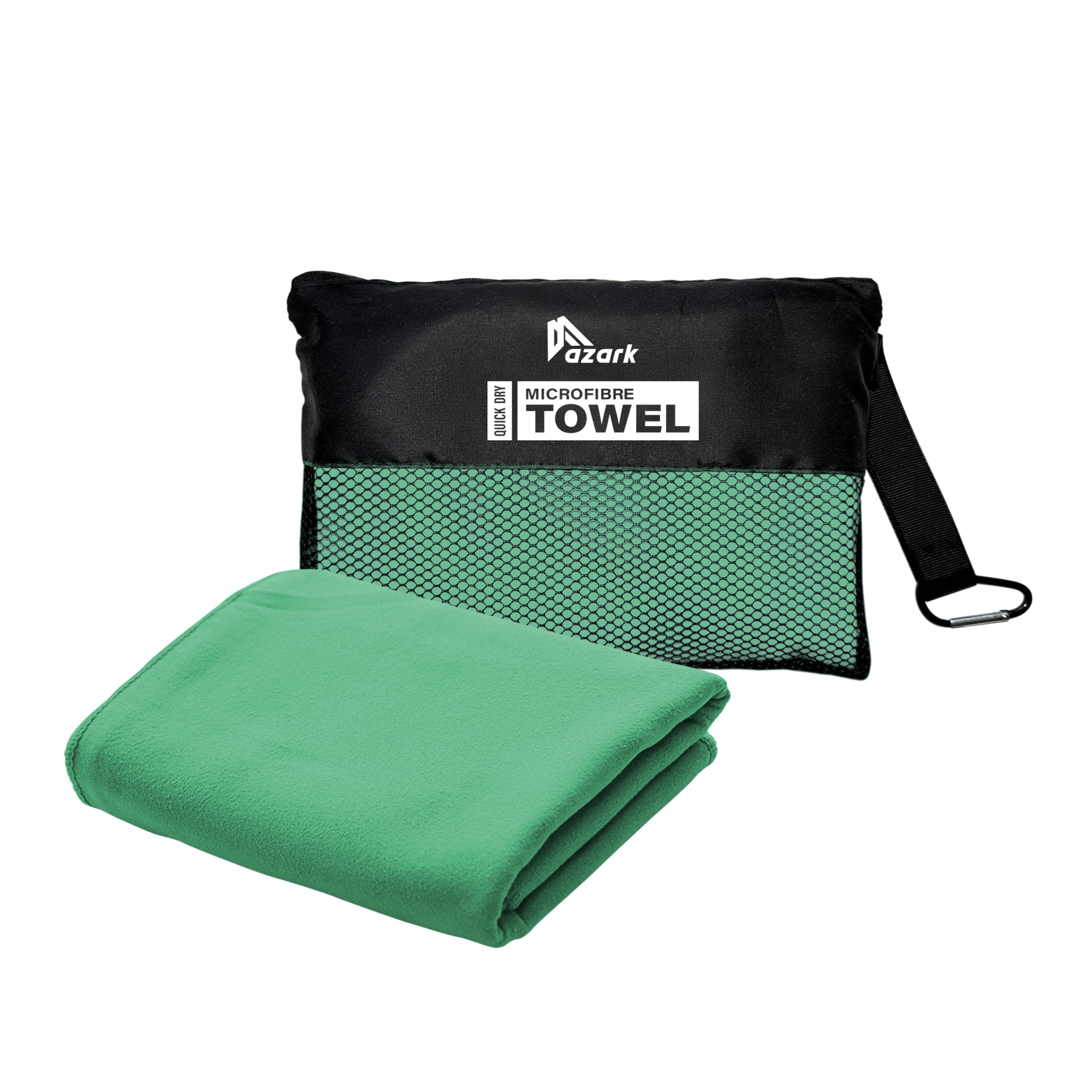 azark Microfibre Towel – Quick Dry, Lightweight & Super Absorbent – Gym, Travel,