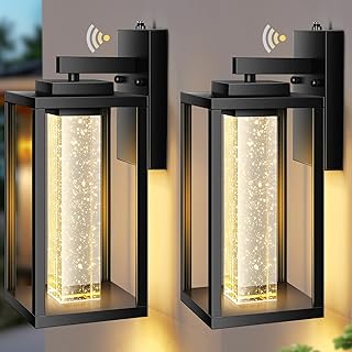 VIANIS Large Exterior Lighting Fixtures Wall Mount for House, Built-in LED