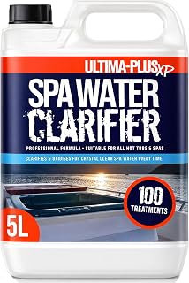 ULTIMA-PLUS XP Spa Water Clarifier - Transforms Hot Tub Water From Cloudy and Dirty to Crystal Clear - Suitable for all Hot Tubs, Spas and Pools (5 Litres)