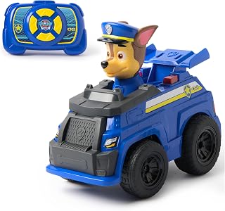 Paw Patrol Chase RC Action Cruiser Remote Control Car | RC Police Car, Easy-Steer Controller, LED Lights, Create Own Rescue Missions, Kids Toys for Boys & Girls Ages 3+