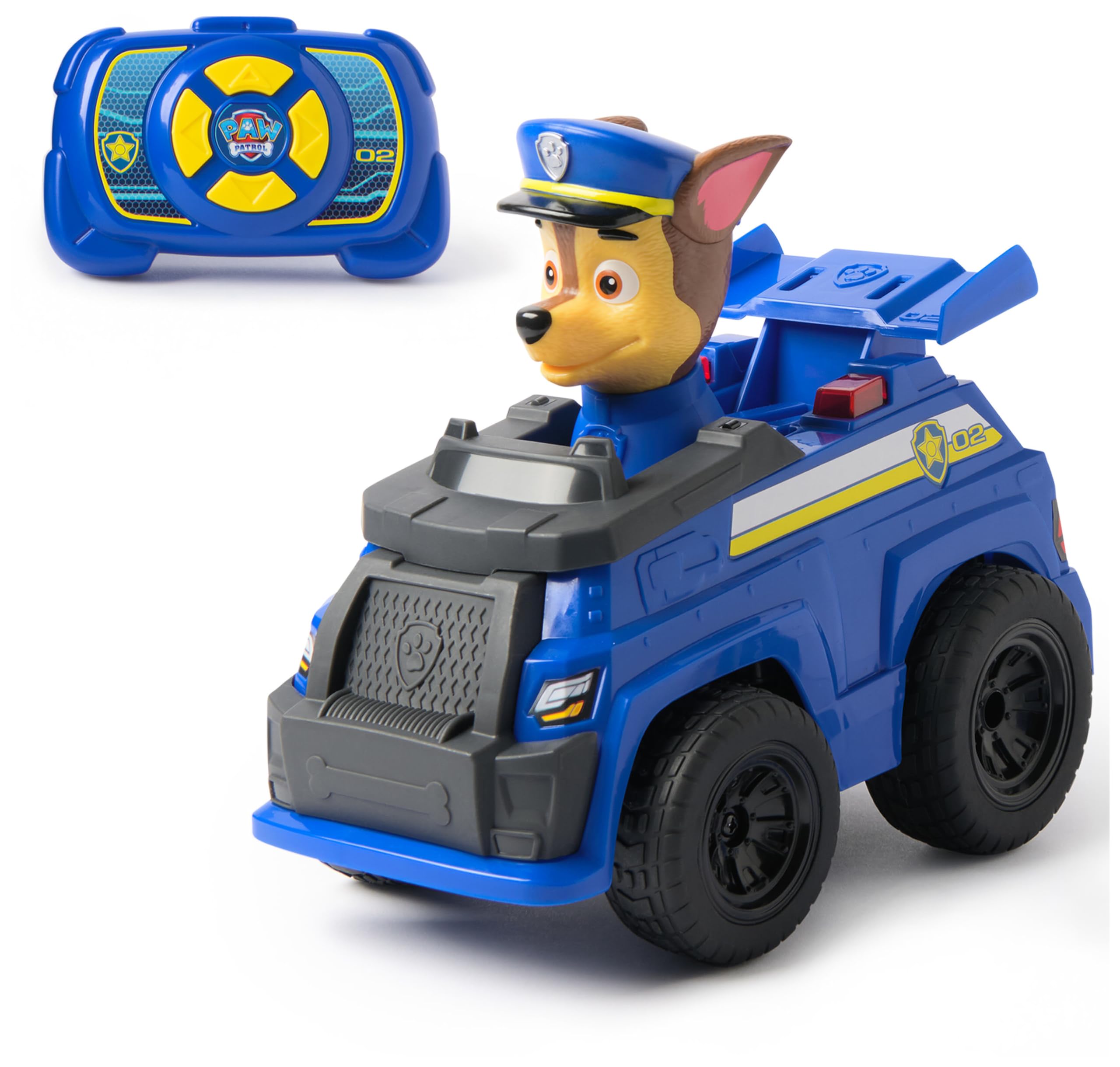 Paw Patrol Chase RC Action Cruiser Remote Control Car | RC Police Car, Easy-Stee