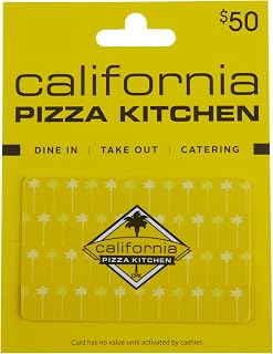 California Pizza Kitchen Physical Gift Card - $50
